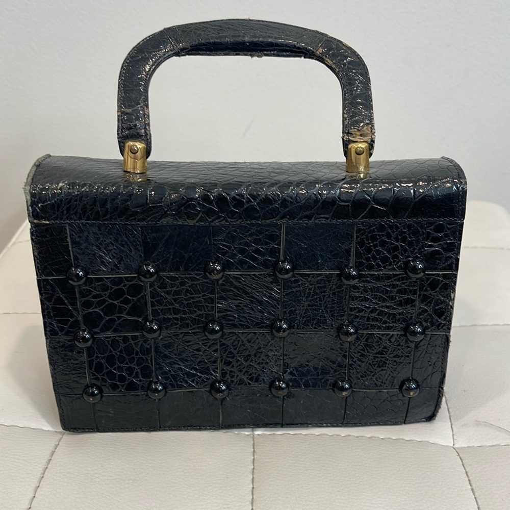 Vintage Small leather Handheld bag
